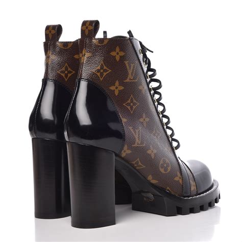 cheap black patent louis vuitton boots|vivica fox louis vuitton boots.